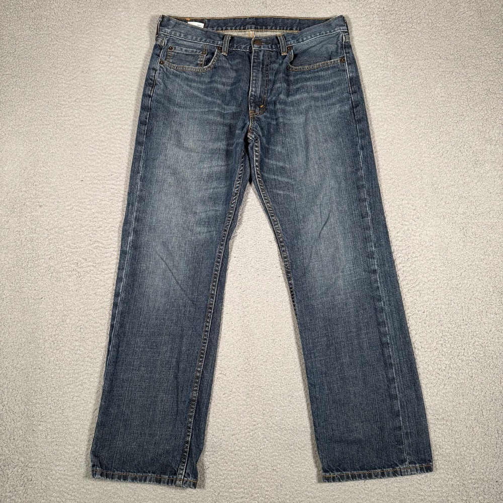 Levis Pants Mens 33x30 Blue 559 Relaxed Straight Denim 5 Pocket Casual Preppy